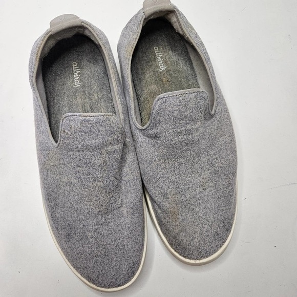 Allbirds Wool Loungers Slip On Loafers Men's 12 Grey - Picture 3 of 8